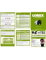 Lorex LNWCM23X Quick Start Manual preview