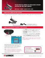 Preview for 2 page of Lorex LW2301AC1 Series Quick Start Manual