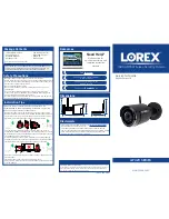 Lorex LW4211 SERIES Quick Start Manual preview