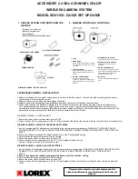 Preview for 1 page of Lorex SG6115X Quick Setup Manual