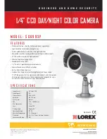 Preview for 1 page of Lorex SG6993P Specifications