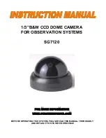 Lorex SG7120 Instruction Manual preview