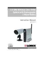 Preview for 1 page of Lorex SG8840 Instruction Manual