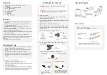 Preview for 2 page of Lorex VANTAGE CVC6999U Quick Start Manual