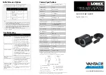 Preview for 1 page of Lorex VANTAGE CVC7576 Series Quick Start Manual