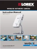 Preview for 1 page of Lorex Vantage LNC116 Instruction Manual