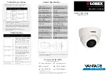 Lorex VANTAGE VQ1138H Series Quick Start Manual preview