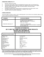 Preview for 4 page of Lorex VQ1032 Owner'S Manual