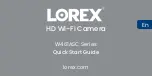 Preview for 1 page of Lorex W461ASC Series Quick Start Manual