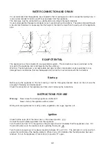 Preview for 21 page of Lotus CP-4ET Instructions For Installation And Use Manual