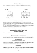 Preview for 27 page of Lotus CP-4ET Instructions For Installation And Use Manual