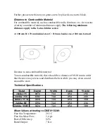 Preview for 4 page of Lotus jubilee Mounting And User Instructions