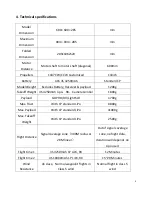 Preview for 9 page of LotusRC T600G User Manual