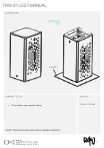 Preview for 3 page of LOUQE RAW S1 User Manual