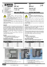 LOVATO ELECTRIC EXP10 07 Instruction Manual preview