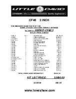 Preview for 19 page of Loveshaw CASEFORM 40 Operation Maintenance & Parts Manual