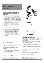 Preview for 1 page of LOWES 20442-000 Quick Start Manual