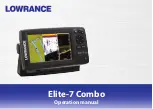 Lowrance Elite-7 Broadband Operation Manual preview