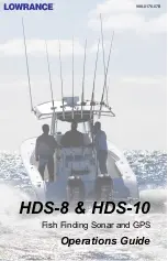 Lowrance HDS-10 Operation Manual preview