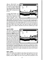 Preview for 31 page of Lowrance ION AND OPERATION INSTRUCTIONS Operation Instruction Manual