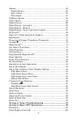 Preview for 3 page of Lowrance LCX-17M Operating Instructions Manual