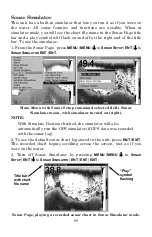 Preview for 49 page of Lowrance LCX-17M Operating Instructions Manual