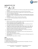 Loxit Lapbank TL 32 Manual preview