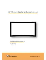 Preview for 1 page of LP Morgan Galleria Curve Installation Instructions Manual