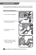 Preview for 13 page of LPA Medical Optimum Posturo-pedic 1400 Series User Manual