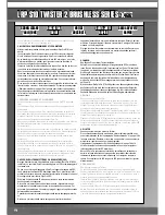 Preview for 12 page of LRP S10 Twister 2 BL User Manual