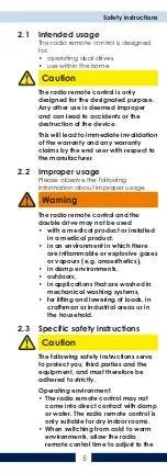 Preview for 5 page of LS Bedding Group VFF/CDL-BF-03 Operating Instructions Manual