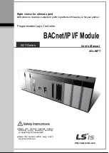 LSIS XGL-BIPT User Manual preview