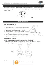 Preview for 6 page of LUCCI Air AIRFUSION AIRLIE ECO Series Installation, Operation, Maintenance & Warranty Information