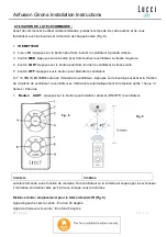 Preview for 31 page of LUCCI Air AIRFUSION GIRONA Manual