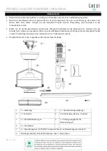 Preview for 17 page of LUCCI Air Airfusion Louisville Installation Manual