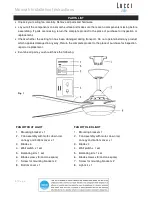 Preview for 4 page of LUCCI Air AIRFUSION MOONAH Series Installation Instructions & Warranty Information