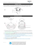 Preview for 6 page of LUCCI Air AIRFUSION MOONAH Series Installation Instructions & Warranty Information