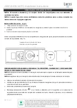 Preview for 49 page of LUCCI Air Airfusion Moto Installation, Operation, Maintenance & Warranty Information