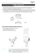 Preview for 10 page of LUCCI Air Airfusion Newport Installation And Operation Manual