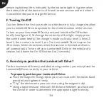 Preview for 14 page of Lucimed luminette User Manual