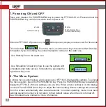 Preview for 8 page of Lucky FF718LiC-W Operation Manual