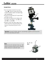 Preview for 6 page of Lufkin LSL160 User Manual