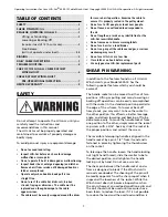 Preview for 2 page of Lug-All 6000-15 Operating Instructions Manual