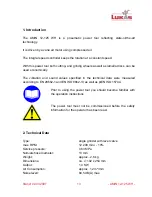 Preview for 3 page of Lukas AMIN 12-125 WH Operation Instructions Manual