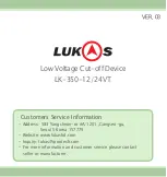 Preview for 16 page of Lukas LK-350-12/24VT Manual