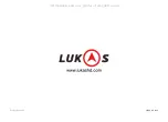 Preview for 58 page of Lukas LK-9500 Duo Installation Manual