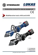 Lukas STRONGARM e100 Original Instruction Manual preview