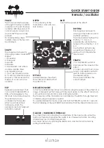 Preview for 1 page of Luma TRUENO Quick Start Manual