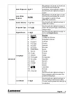 Preview for 22 page of Lumens DC192 User Manual