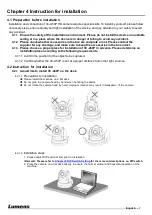 Preview for 8 page of Lumens VC-A50P Installation Manual